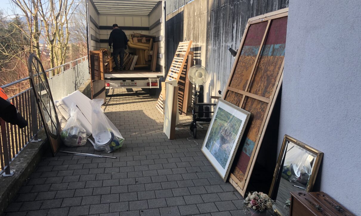 Hausräumungen Schweiz
